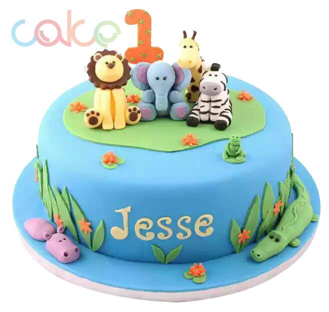 Online Mix Fruit Cake Cartoon Character Delivery in Delhi