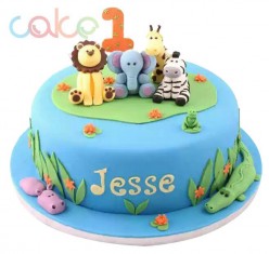 MIX FRUIT CAKE CARTOON CHARACTER